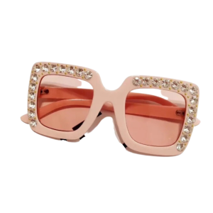 Kids Sunglasses - Pink with applications